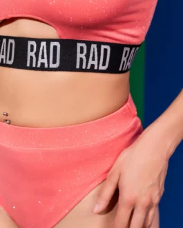 Bahari Shorty – Glitter peach