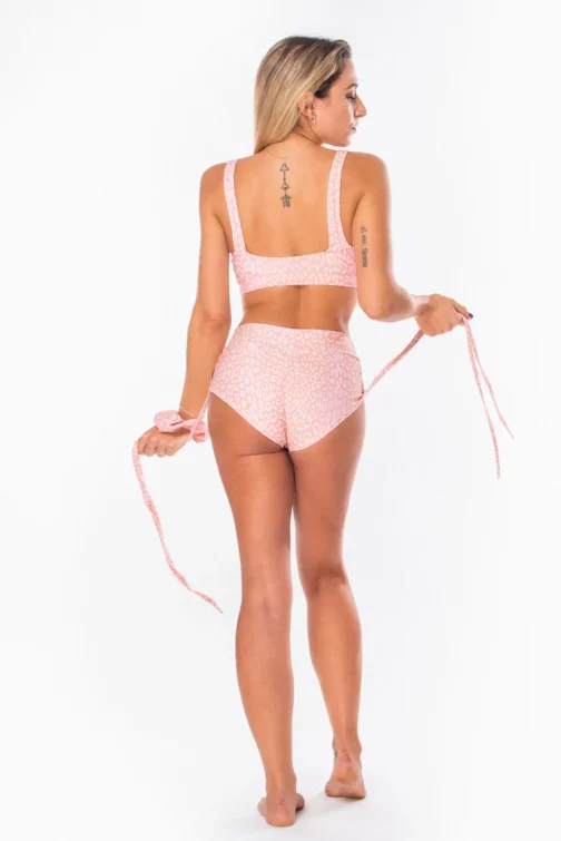 Arya shorty- Léopard rose – Image 2