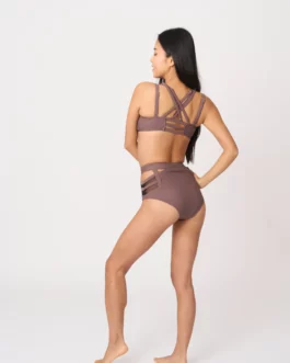 Charlotte top – Mahogany