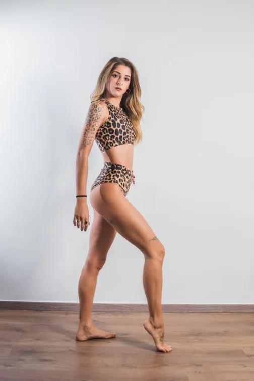 Tenue de pole dance backbone polewear